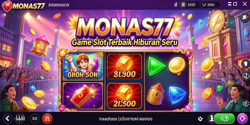 Screenshot gameplay Slot menarik dari MONAS77.