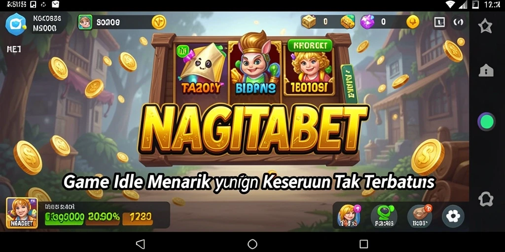 Tampilan gameplay NAGITABET yang seru dan interaktif.