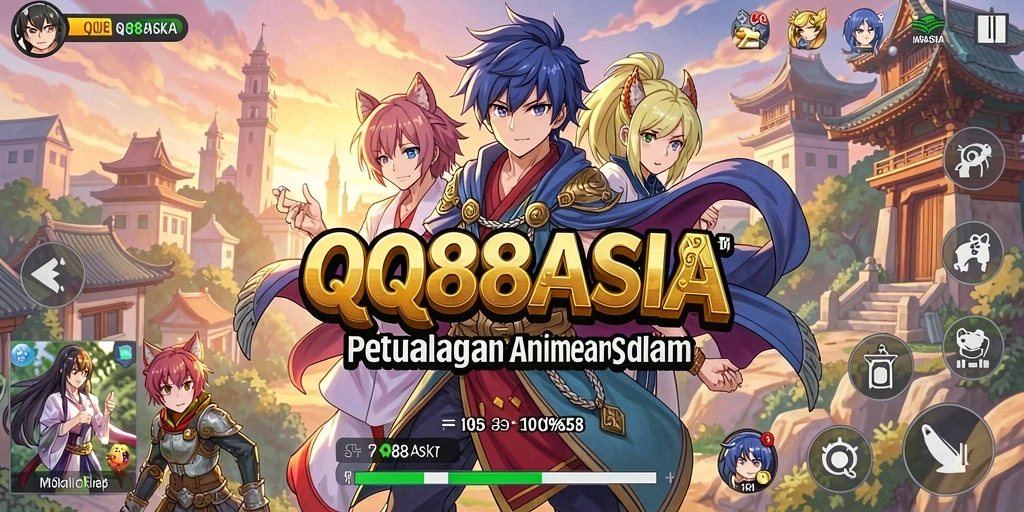 Gameplay seru dengan karakter Anime favorit dalam QQ88ASIA.